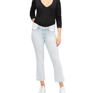7 For All Mankind Maternity Slim Kick Ankle Jeans